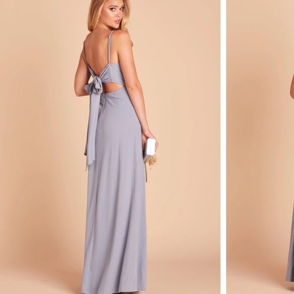 Birdy Grey Dresses Birdy Grey Benny Bridesmaid Dress In Dusty Blue